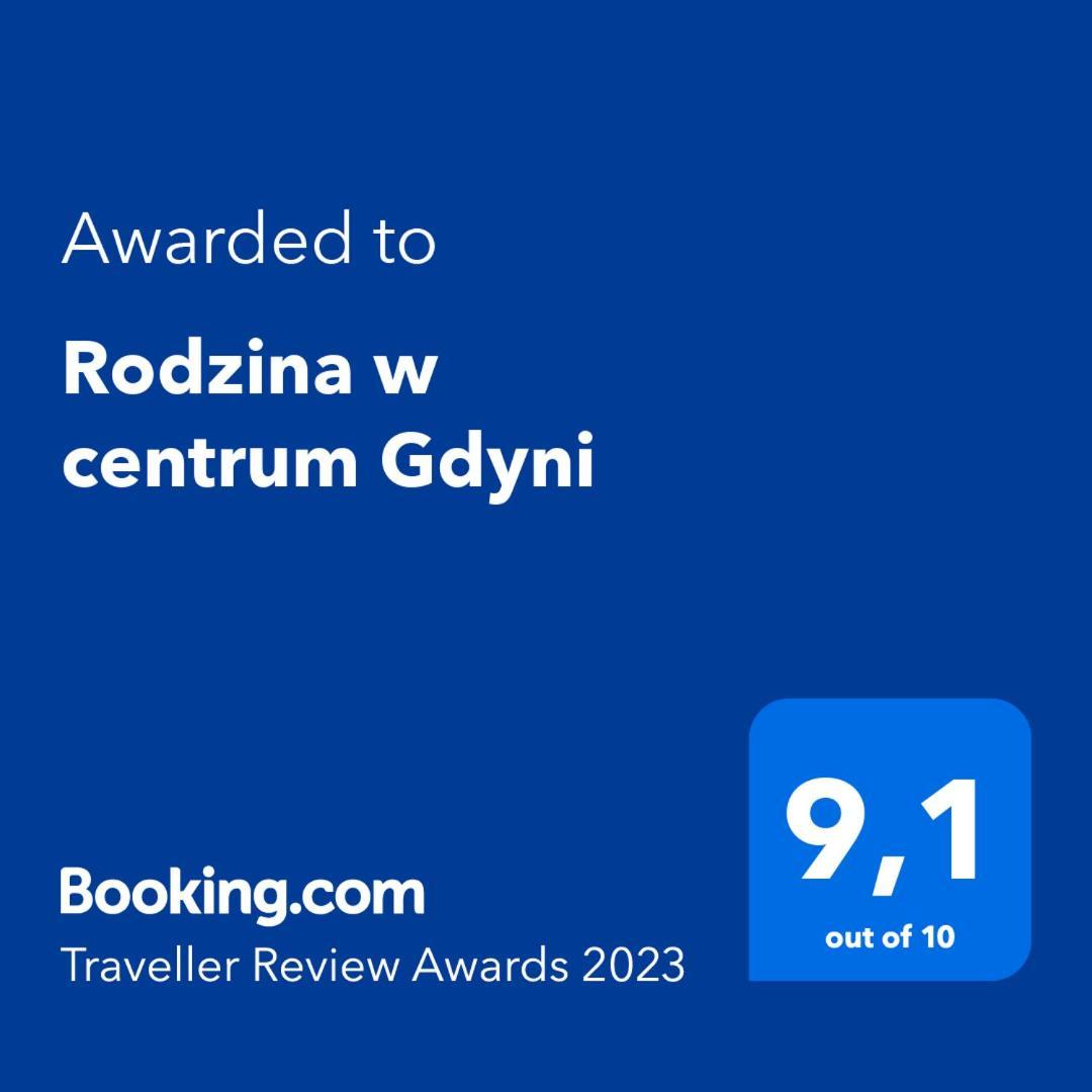 Rodzina W Centrum Gdyni Apartment Gdynia Exterior photo